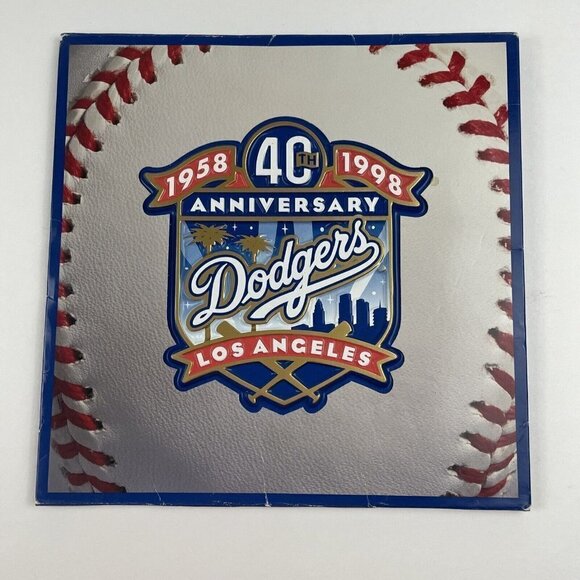 1998 Los Angeles Dodgers Promotional 40th Anniversary Commemorative Yearbook - Picture 1 of 10